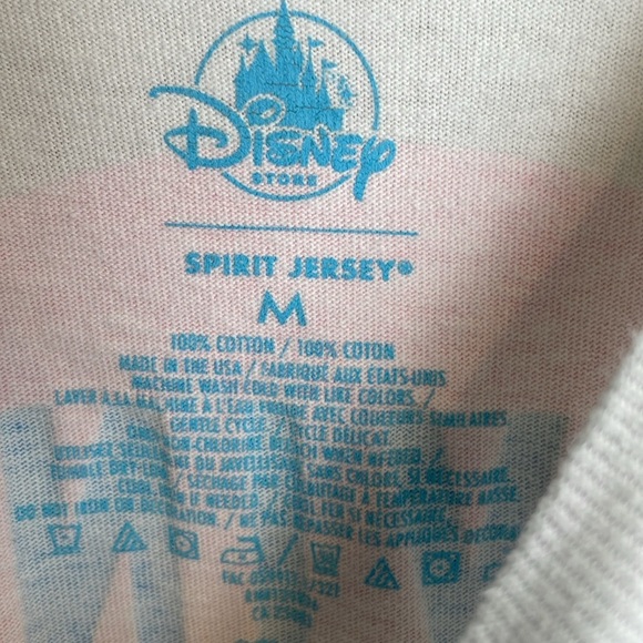 Disney Spirit Jersey White Stitch ‘Living in Paradise' Long Sleeve Shirt - Picture 8 of 9